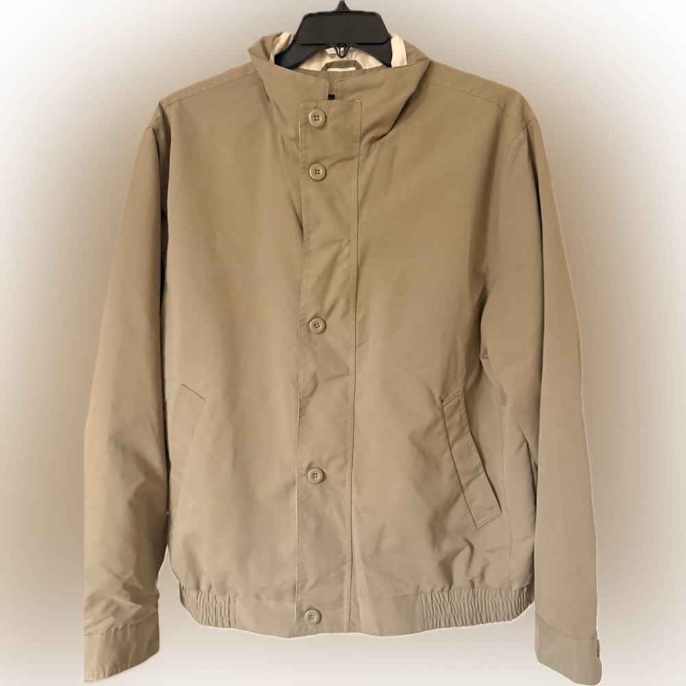[NWT] Boulevard Club Men's Bomber Jacket – Olive / Light Green Khaki – Size L